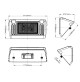 LED Awning Light 15W - 9-32Volt - White casing - Emmitt Color: White - WK-AL4- AZLED